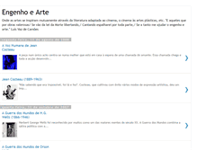 Tablet Screenshot of engenhoarte.blogspot.com