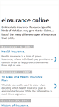 Mobile Screenshot of einsuranceonline.blogspot.com