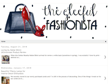 Tablet Screenshot of creativefashion-glee.blogspot.com