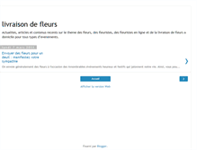 Tablet Screenshot of livraisonfleurs.blogspot.com