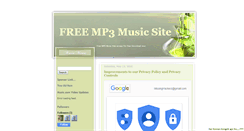 Desktop Screenshot of musicforfree-mp3.blogspot.com