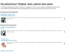 Tablet Screenshot of pelangsingtanpadiet.blogspot.com