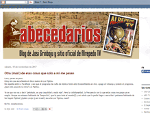 Tablet Screenshot of abecedarios.blogspot.com