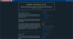 Desktop Screenshot of homocentralicus.blogspot.com