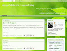 Tablet Screenshot of aarongnielsen.blogspot.com