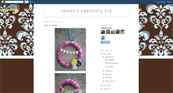 Desktop Screenshot of jennyscreativefix.blogspot.com