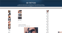 Desktop Screenshot of 3d-tattoo.blogspot.com