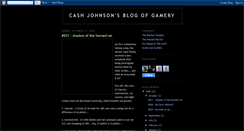 Desktop Screenshot of cashjohnson.blogspot.com