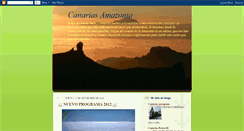 Desktop Screenshot of canariasamazonia.blogspot.com