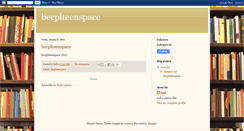 Desktop Screenshot of becplteenspace.blogspot.com