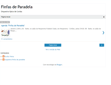 Tablet Screenshot of finfasdeparadela.blogspot.com
