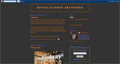 Desktop Screenshot of donnasansonartworks.blogspot.com