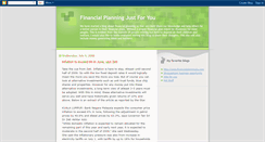 Desktop Screenshot of financialplanning4u.blogspot.com