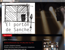 Tablet Screenshot of portondesanchez.blogspot.com