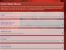 Tablet Screenshot of homemademoneymain.blogspot.com