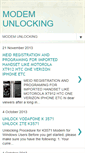 Mobile Screenshot of modemhacking.blogspot.com