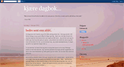 Desktop Screenshot of irenesdagbok.blogspot.com