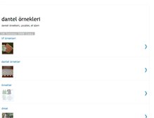 Tablet Screenshot of dantelorneklerim.blogspot.com