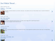 Tablet Screenshot of justmakinbread.blogspot.com