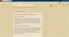 Desktop Screenshot of elblogjamon.blogspot.com