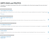 Tablet Screenshot of gritseggsandpolitics.blogspot.com