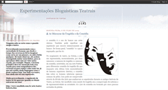 Desktop Screenshot of experimentacoesbloguisticas.blogspot.com