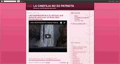 Desktop Screenshot of lacinefilianoespatriota.blogspot.com