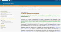 Desktop Screenshot of islaamlive.blogspot.com
