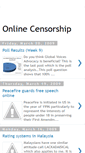 Mobile Screenshot of onlinecensorship.blogspot.com