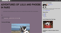 Desktop Screenshot of luluphoebeinparis.blogspot.com