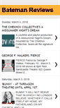 Mobile Screenshot of batemanreviews.blogspot.com