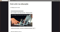 Desktop Screenshot of comartenaeducaao.blogspot.com