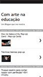 Mobile Screenshot of comartenaeducaao.blogspot.com