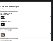 Tablet Screenshot of comartenaeducaao.blogspot.com