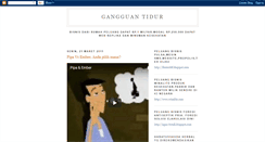 Desktop Screenshot of gangguan-tidur.blogspot.com