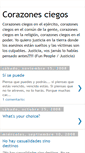 Mobile Screenshot of corazonesciegos.blogspot.com