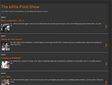 Tablet Screenshot of extrapointshow.blogspot.com