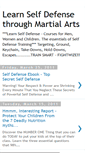 Mobile Screenshot of learnselfdefense.blogspot.com