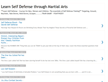 Tablet Screenshot of learnselfdefense.blogspot.com