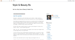 Desktop Screenshot of pg13beauty.blogspot.com