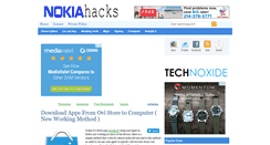 Desktop Screenshot of nokiahacks.blogspot.com