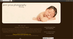 Desktop Screenshot of jennipricephotography.blogspot.com