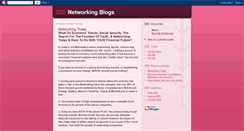 Desktop Screenshot of networkingblogs.blogspot.com