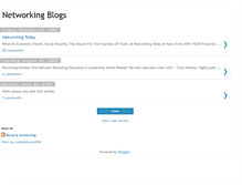 Tablet Screenshot of networkingblogs.blogspot.com