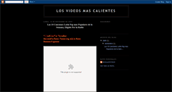 Desktop Screenshot of losvideosmascalientes.blogspot.com