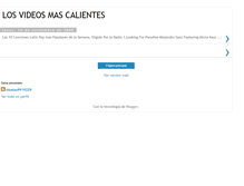 Tablet Screenshot of losvideosmascalientes.blogspot.com