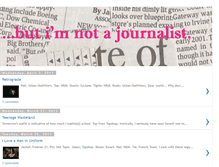 Tablet Screenshot of butimnotajournalist.blogspot.com