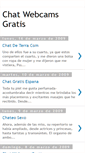 Mobile Screenshot of chat-webcams-gratis-w7l.blogspot.com