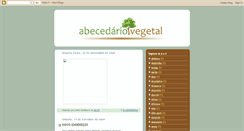 Desktop Screenshot of abecedariovegetal.blogspot.com