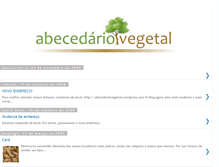 Tablet Screenshot of abecedariovegetal.blogspot.com